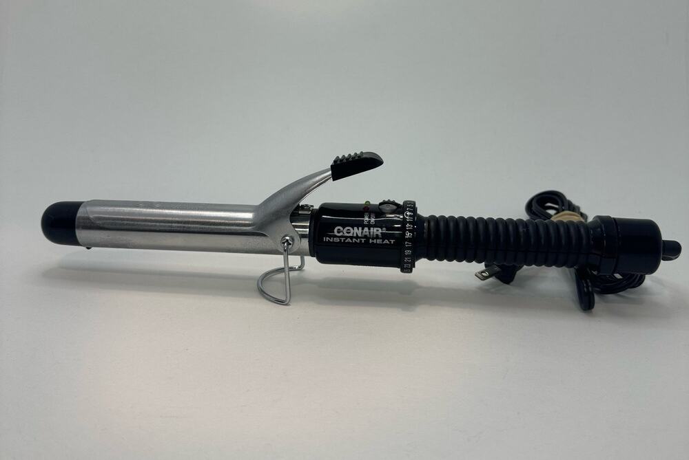 CONAIR Instant Heat Curling Iron 25 Heat Settings Turbo Heat Model CD87W